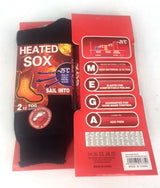 Thermal Heat Control Socks / Heat Socks - Mens x 2 Pairs - CLEARANCE PRICE