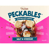 Peckish Peckables Rice Snacks Salt & Vinegar 100g