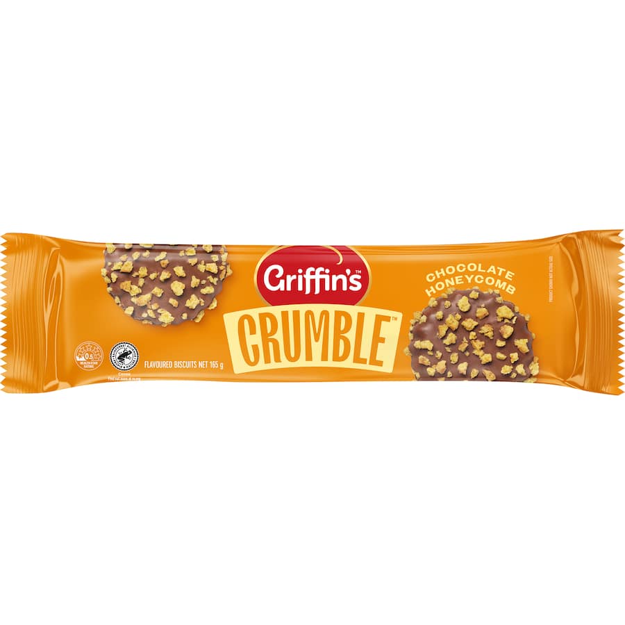 Crumble Biscuits Chocolate Honey Comb 165g
