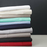 Granite European pillowcase made of 400TC Egyptian cotton, featuring a soft sateen finish, 65 x 65 cm dimensions.