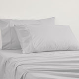 King - Pillowcase Pair - 400TC EGYPTIAN COTTON SILVER