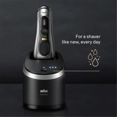 Wet & Dry Shaver with 6-in-1 SmartCare Center - Braun Series 9 Pro