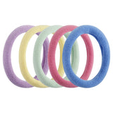 Lady Jayne Pastel Soft Knitted Ponytailers - Pk 24