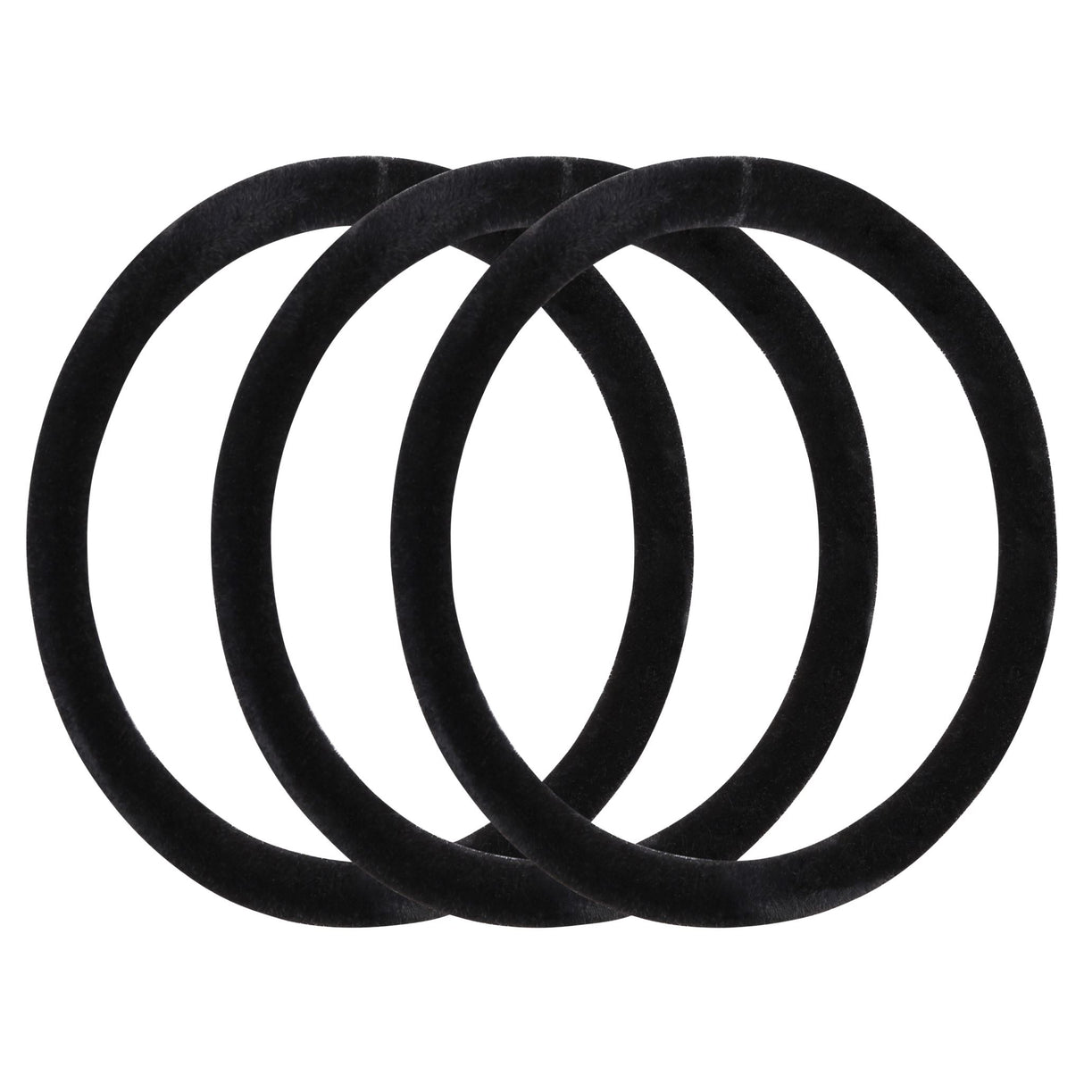 Lady Jayne Smoothies Black Luxury Elastics - 8 Pk
