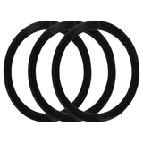 Lady Jayne Smoothies Black Luxury Elastics - 8 Pk