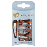 Lady Jayne Shell One Touch Clips - Pk 10