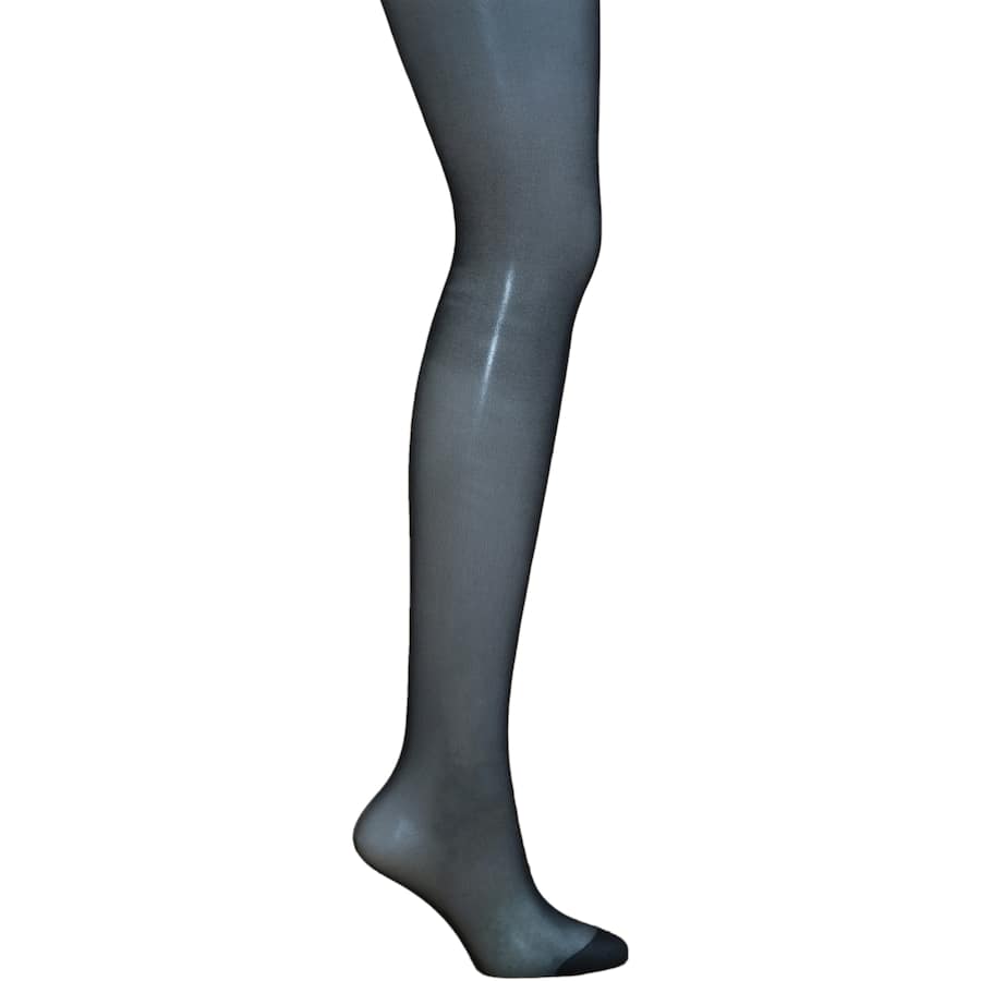 Stepout Sheer Tights Curvy Black 15d