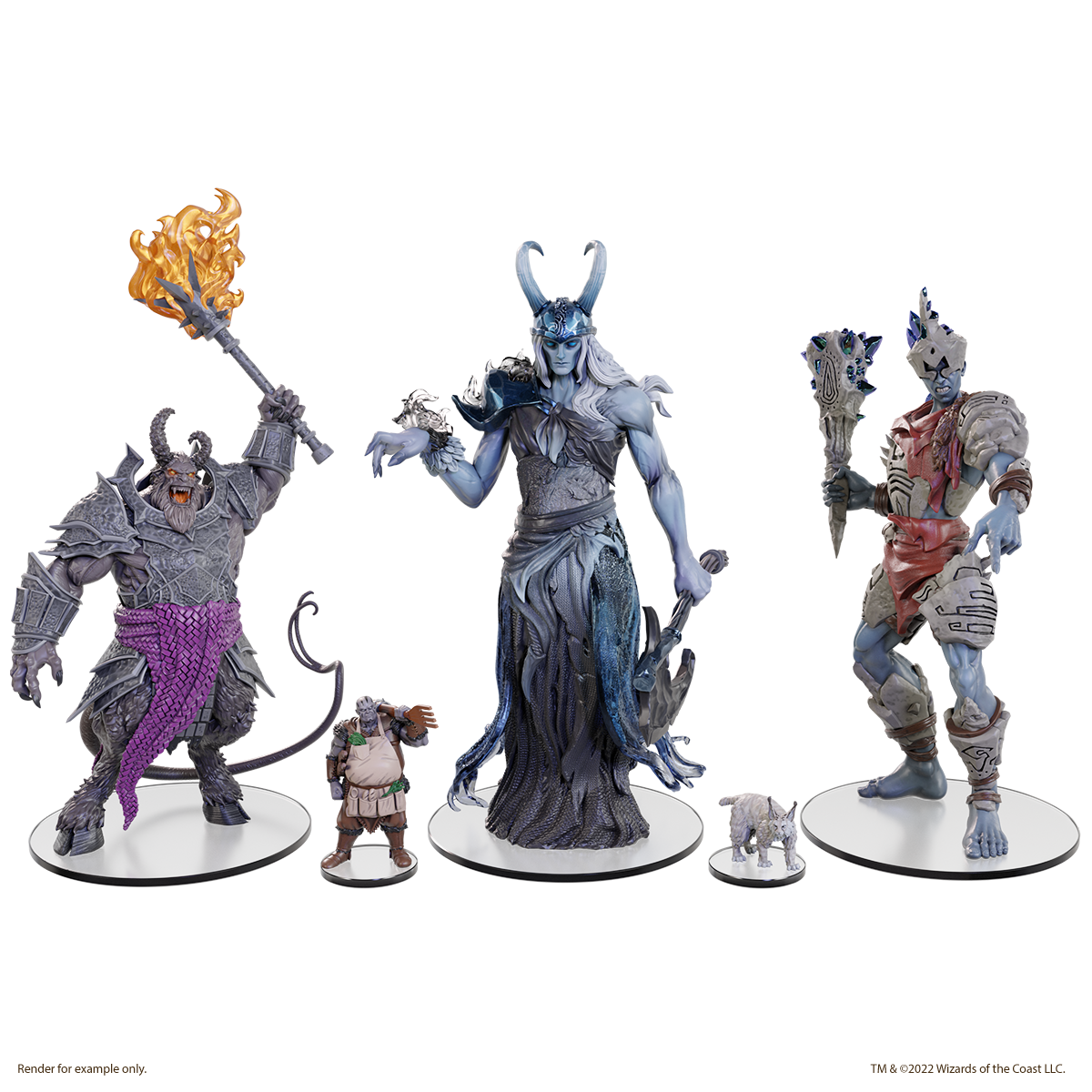 D&D Icons of the Realms Bigby Presents Glory of the Giants LE Boxed Set