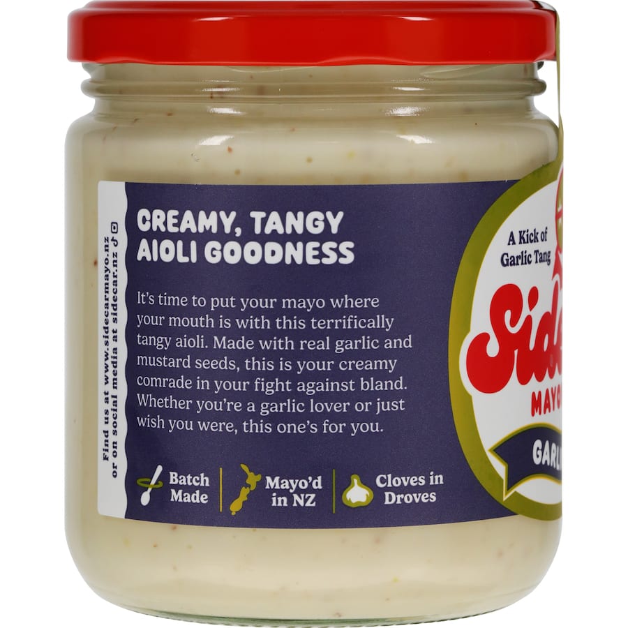 Sidecar Aioli Garlic 405g