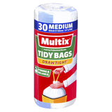 Multix Drawtight Tidy Bags Medium 30 pack
