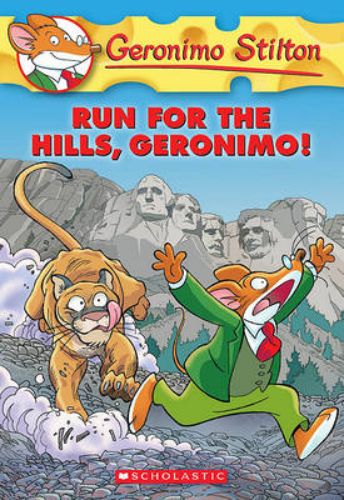 Geronimo Stilton embarks on a thrilling treasure hunt in the Black Hills, filled with adventure and vibrant illustrations.