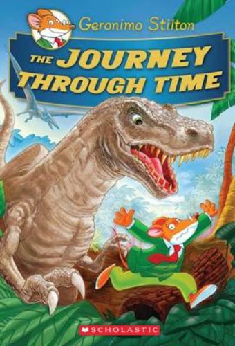 Hardcover special edition of 'The Journey Through Time' featuring Geronimo Stilton's thrilling historical adventures.