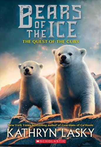 Adventure book featuring twin polar bear cubs on a quest in a collapsing kingdom, filled with captivating illustrations.