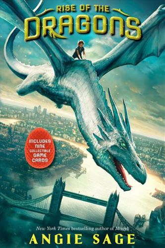 Hardback book 'Rise of the Dragons': an enchanting tale of friendship, magic, and adventure in a world with dragons.