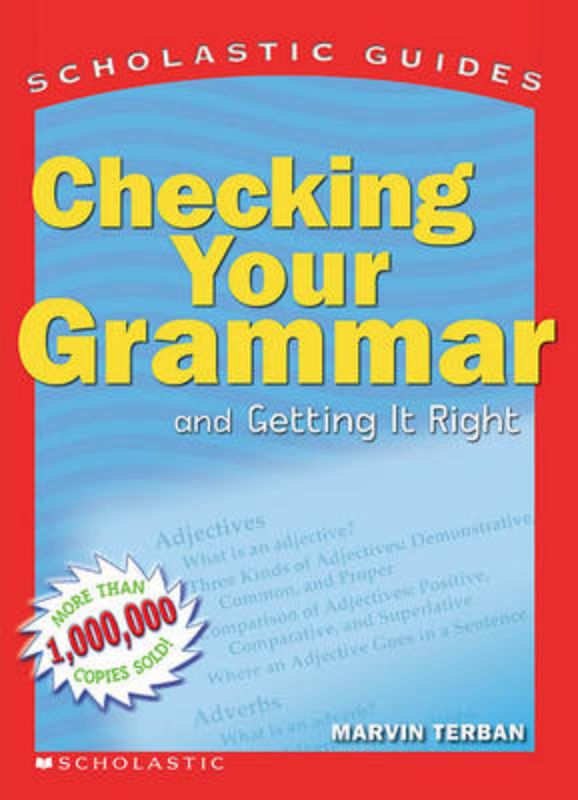 Reference book for editing writing, 144 pages, published by Scholastic, ISBN 9780590494557.