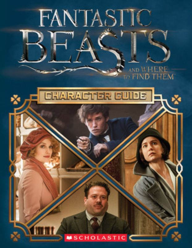 Hardcover character guide featuring insights and illustrations from 'Fantastic Beasts', perfect for fans and collectors.