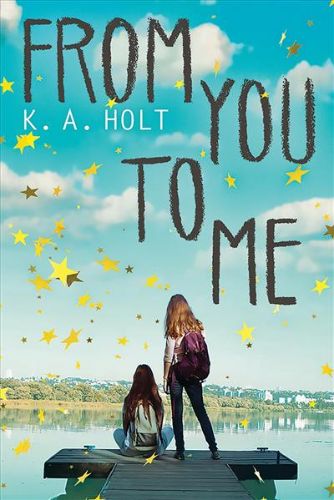 Cover of 'From You to Me', featuring Amelia Peabody's journey through grief and personal growth with an illustrated design.