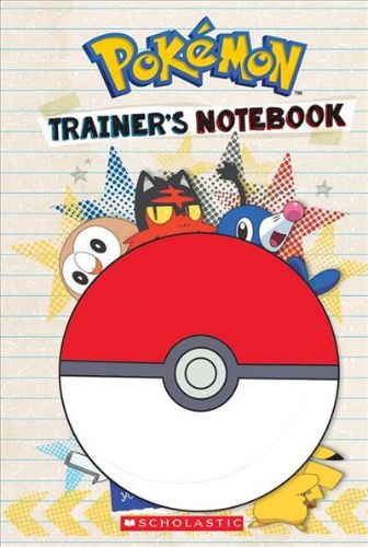 Vibrant Pokémon Trainer's Notebook with 96 guided pages for adventures, strategies, and collection documentation.