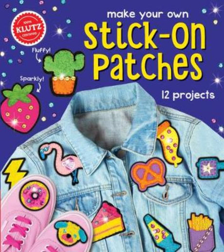 Create vibrant, personalized stick-on patches with pre-cut fabric and embellishments for endless crafting fun.