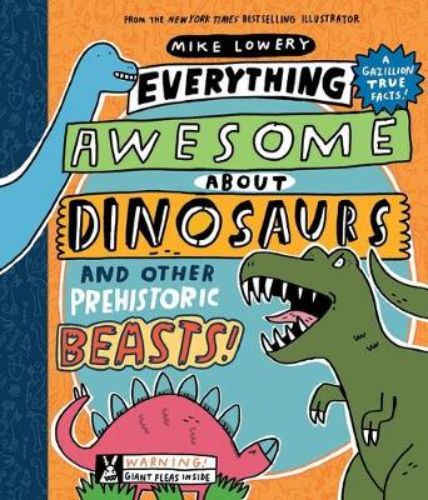 Vibrant guide for kids 6-9 featuring dinosaurs, colorful artwork, and fun facts in a comic style.