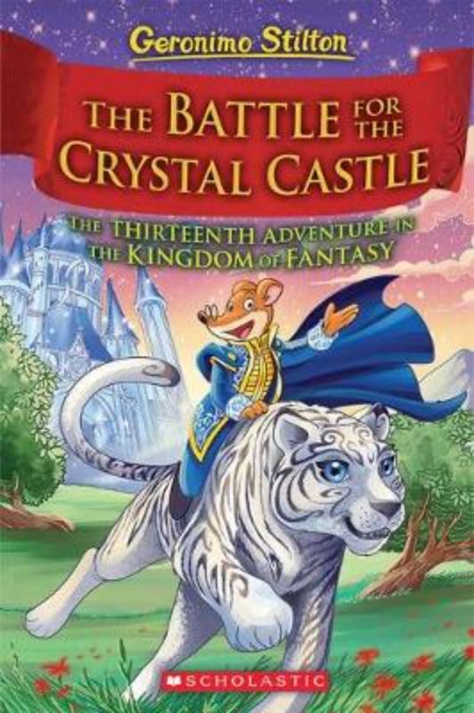 Geronimo Stilton battles pirates and magical creatures in 'The Kingdom of Fantasy #13: The Battle for the Crystal Castle'.