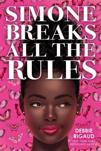 Cover of 'Simone Breaks All the Rules' showcasing a spirited girl navigating cultural expectations and teenage adventures.