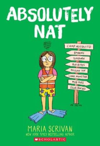 Trade paperback 'Nat Enough' showcasing summer adventures, friendship, and personal growth for young readers.