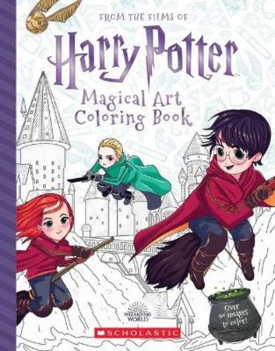 Harry Potter: Magical Art Coloring Book - Color Your Magic! – SmartfoxAU
