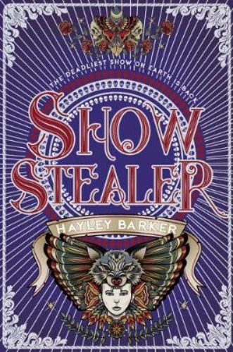 Show Stealer book cover featuring a gripping circus scene with dark, suspenseful imagery, perfect for young adult thrill-seekers.