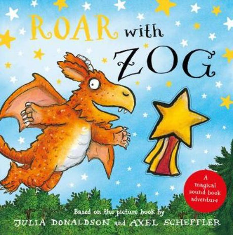 Interactive sound book featuring Zog the dragon, engaging toddlers with storytelling and delightful sound effects.