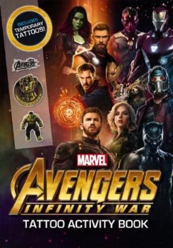 Avengers Infinity War: Tattoo Activity Book