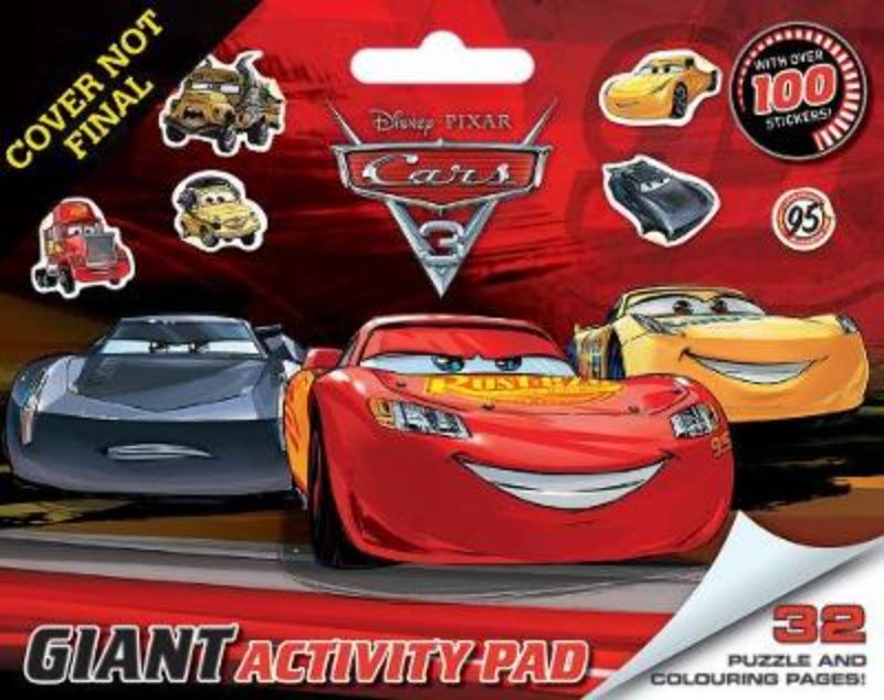 Cars 3: Giant Activity Pad (Disney-Pixar)