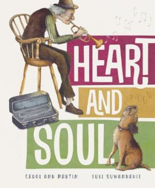 Illustrated hardback picture book about Charlie and his dog Louis, exploring friendship and the healing power of music.