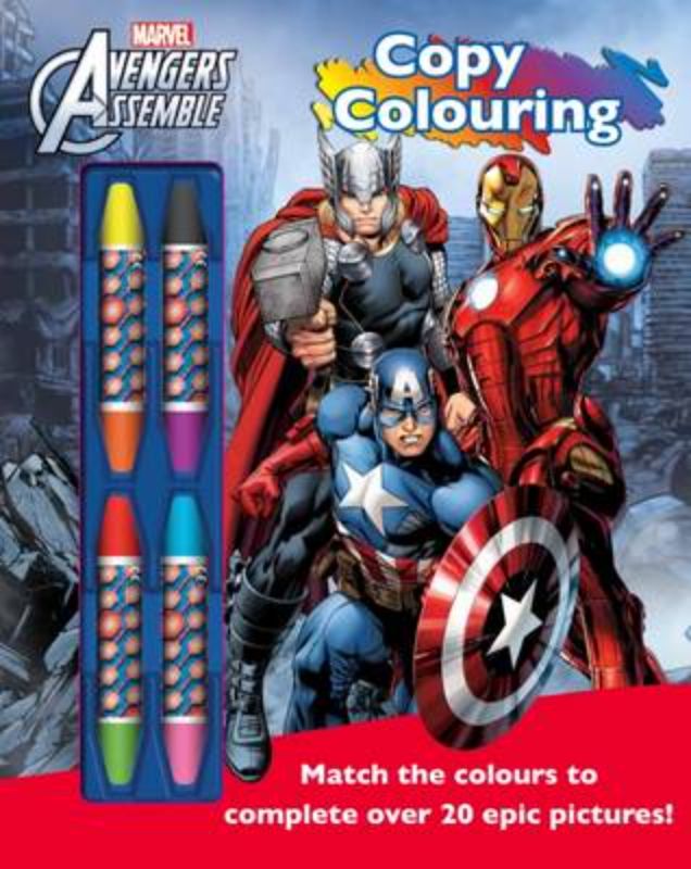 Avengers Assemble Copy Colouring Book