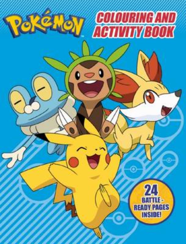 Pokemon Colouring and Activity Book