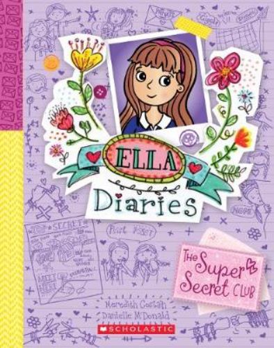 Paperback novel 'Something Very Weird is Going On at School' featuring Ella's thrilling adventure in a secret club.