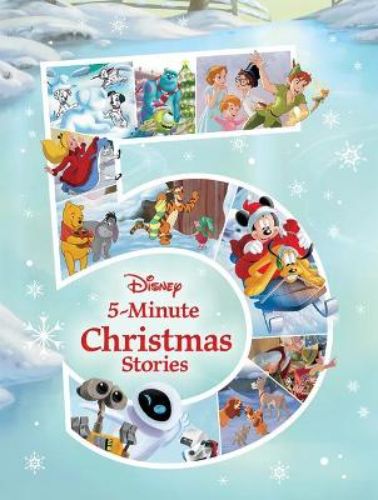 Enchanting hardcover featuring 10 Disney Christmas stories, perfect for cozy read-alouds during the holiday season.