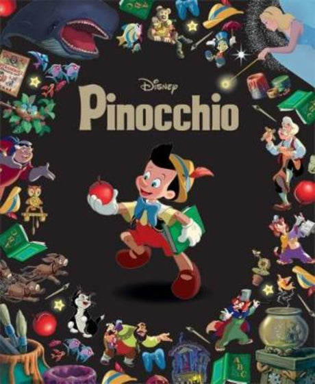 Disney's 'Pinocchio' Classic Collection #20: a hardback picture book with 72 vibrant pages, teaching values of honesty and kindness.