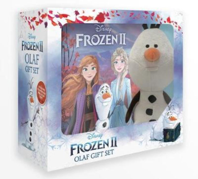 Frozen 2: Olaf Gift Set featuring a storybook and cuddly Olaf plush, perfect for fans of all ages.