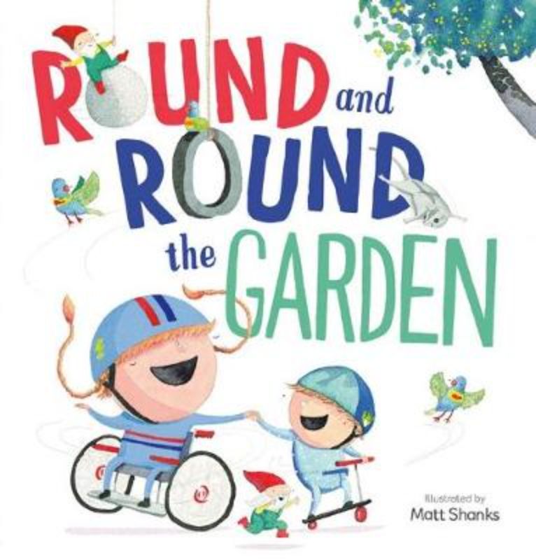 A colorful hardback picture book for toddlers featuring a magical garden and Australian animals, perfect for interactive storytelling.