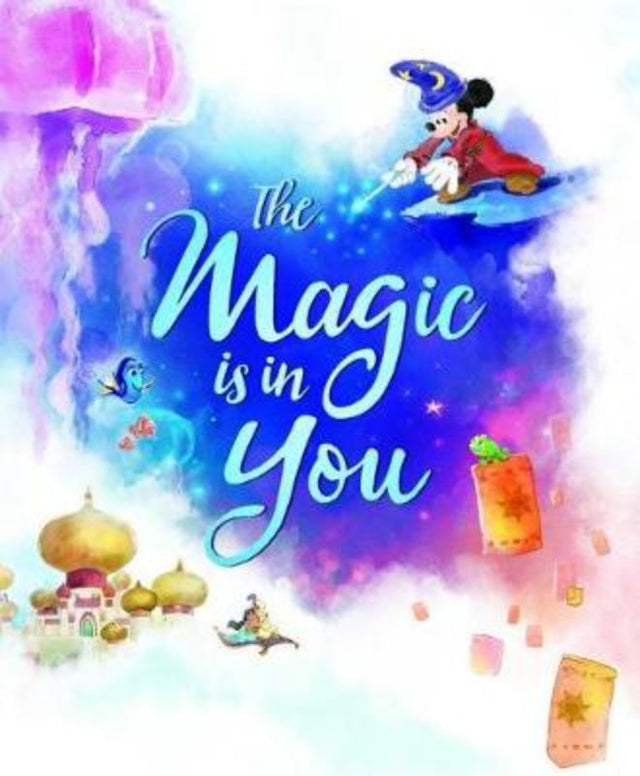 A beautifully illustrated hardback picture book showcasing Disney characters' journeys and messages of self-belief and resilience.