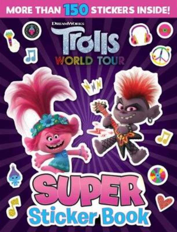 Trolls World Tour: Super Sticker Book (Dreamworks)