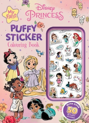 Disney Princess: My First Puffy Sticker Colouring Book