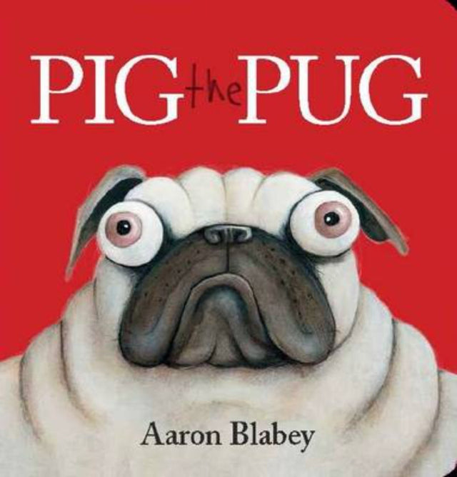 Whimsical hardback children's book 'Pig the Pug' teaches sharing and friendship through vibrant illustrations and humorous stories.