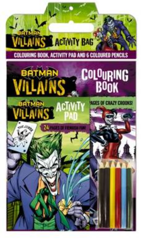 Batman Villains: Activity Bag (Dc Comics)