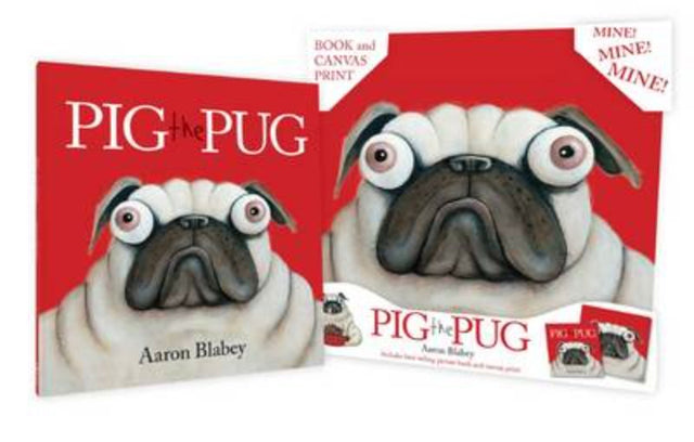 Hardcover children's book featuring Pig the Pug's greedy misadventures and valuable lessons on sharing and friendship.