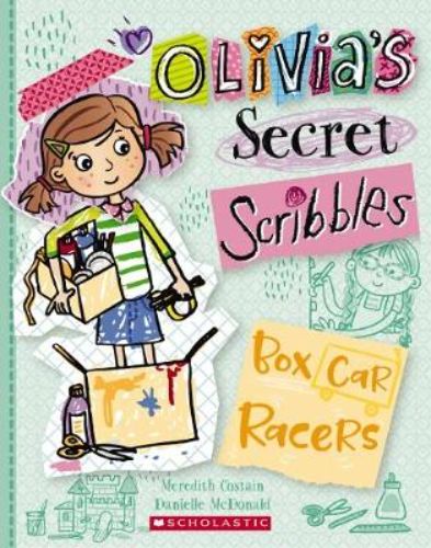 Exciting cover of Box Car Racers, showcasing Matilda and friends embarking on a creative recycling adventure.