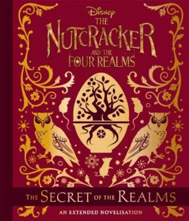 Enchanting paperback novel expanding on Disney's 'The Nutcracker and the Four Realms' with 328 pages of magical storytelling.