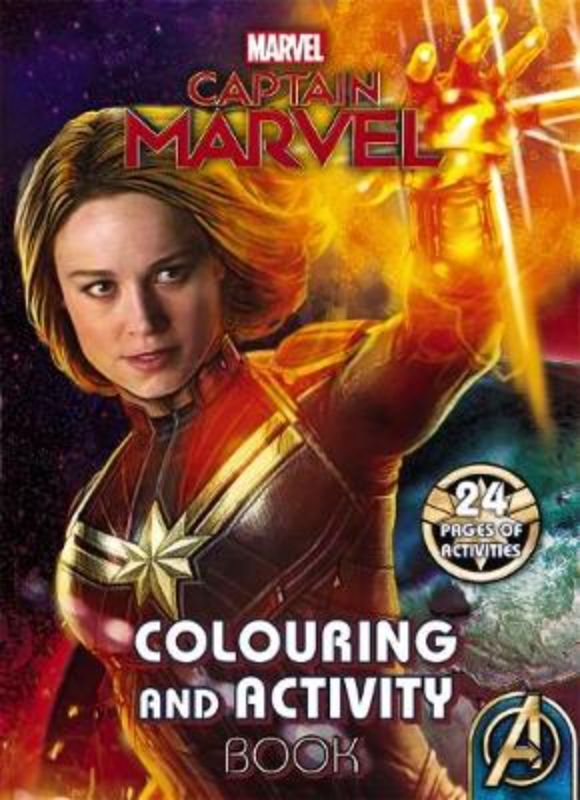 Marvel: Captain Marvel Colouring and Activity Book