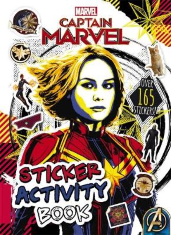 Marvel: Captain Marvel Sticker Activity Book